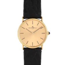 Authentic [No Maintenance Required - Reduced Price] Baume & Mercier YG 35103...