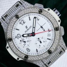 Hublot Big Bang Chronograph St Moritz 41mm  MINT COMPLETE SET 342.SE.230.RW.174