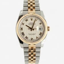Rolex Datejust 36 Combination Pyramid Roman Men's Watch 116233 2010 154946567