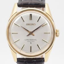 Seiko Lord Marvel 36000 5740-8000 Manual Winding Gold Watch Used From Japan