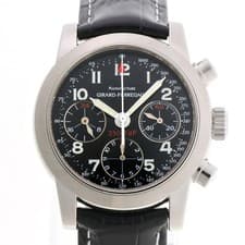 Girard-perregaux GIRARD PERREGAUX Ferrari 250 GT TdF 8090 Black Used TOMI-0