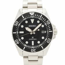 Seiko Prospex SBDJ063 V157-00A0 Black Dial Men's Watch GZl1h9zx