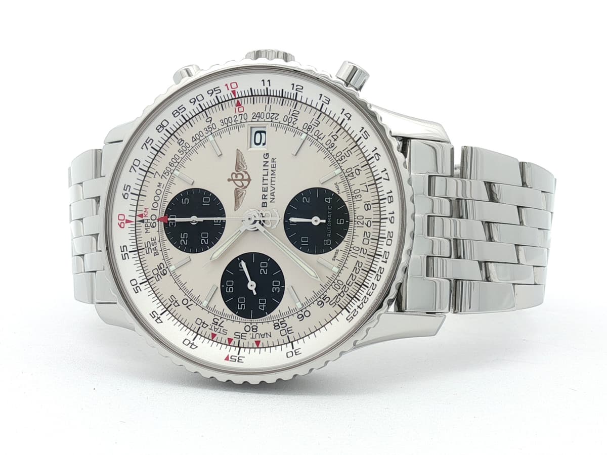 Breitling Navitimer Heritage Silver Dial Panda Automatic Steel 41MM A13324