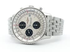 Breitling Navitimer Heritage Silver Dial Panda Automatic Steel 41MM A13324