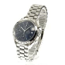 OMEGA SPEEDMASTER 3511.80 39mm SS Navy Dial Automatic Chronograph Date #C1604
