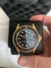 Steinhart Ocean One Rose Gold Ceramic Bezel Automatic Swiss Dive Watch 103-0746