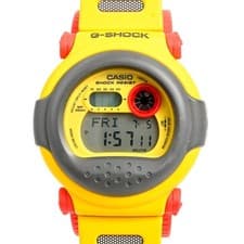 Casio G-Shock DW-001 Yellow Stainless Steel Quartz Mens Watch