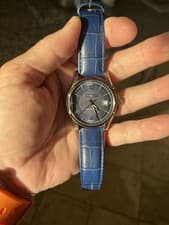 Hamilton Jazzmaster Viewmatic Automatic Blue Dial Men's Stainless Steel Watch B…