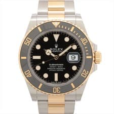 Rolex SUBMARINER DATE 126613LN SS×YG SS×YG AT black dial