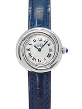 Cartier Must Trinity Wrist Watch ladies silver W1014945 Women's Quartz Used