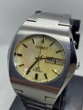 Vintage Orient Chrono-Ace Automatic Men's Watch 27 Jwls Day Date Japan Mens 70s