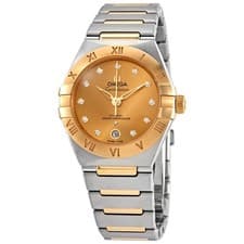 Omega Constellation Manhattan Automatic Diamond Ladies Watch 131.20.29.20.58.001