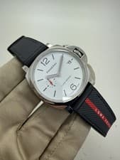 2024 Panerai Luminor Luna Rossa White Dial 42mm Steel Watch PAM1381 PAM01381 B+P