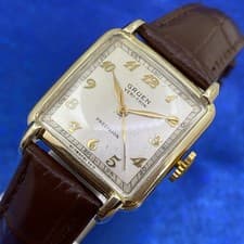 Vintage 1946 Man’s GRUEN Veri-Thin Stunning Case Fully Serviced 1 Year WARRANTY