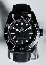 TUDOR Black Bay-Black 41MM M79230DK  Box & Papers Bracelet & Aftermarket Strap