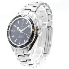 OMEGA SEAMASTER 600 PLANET OCEAN 2200.51 45mm SS Black Dial Automatic Date #C926