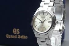 [Near MINT w/Box] GRAND SEIKO 9F62-0A10 36mm Silver Dial Quartz Men's Watch