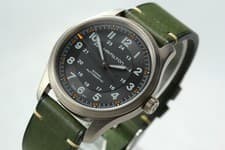 [w/Box, Paper] HAMILTON Khaki Field H702050 Titanium Auto Swiss Made Men's Watch