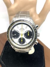 Omega Speedmaster Racing Men's Watch Swiss Automatic Chronograph White Dial 40mm