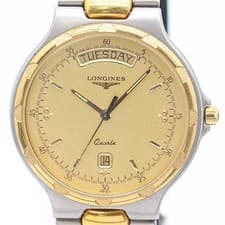 Longines L1.615.3 QZ Men's Quartz Working Vintage Dress Watch Authentic Luxury