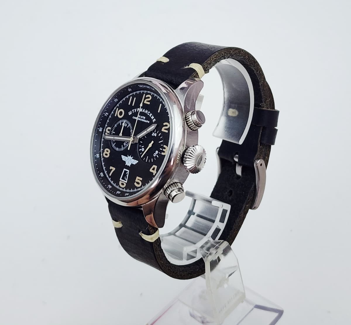 Men's RUSSIAN CHRONOGRAPH Watch STURMANSKIE (ШТУРМАНСКИЕ). Lim.Edit. 18152/18750