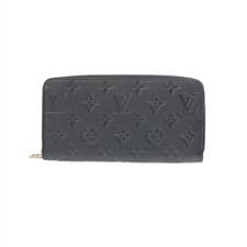 Used Louis Vuitton M82838 RFID (IC Chip) Unisex Long Wallet Monogram Navy Blue M