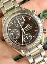 Omega Speedmaster Racing 3519.50 Schumacher Limited Edition 39mm Automatic B&P