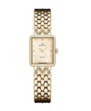 APPELLA Women Quartz Casual Watch Classic Dress Gold color Dial Waterproof Swiss