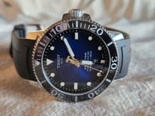 Tissot Seastar 1000 Powermatic 80 43mm T120.407.17.041.00 Gradient Blue Rubber