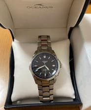 CASIO OCEANUS OCW-S100S-1AJF Solar Radio Titanium Watch from Japan
