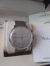 Junghans Max Bill Chronoscope 40mm Automatic Men's Watch