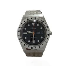 Import duty included for US buyers  Timex Quartz Watch Analog Black Silver TW2V0