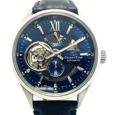 Orient Star Modern Skeleton RK-AV0006L Automatic Navy Open Heart