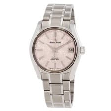 Grand Seiko Heritage "Sakura-Kakushi" Automatic Pink Dial Watch SBGH341G