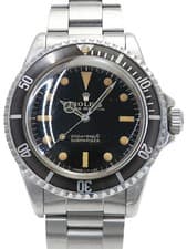 ROLEX Submariner Non Date 5513 40mm Black Dial Stainless Steel Men's Box #T015