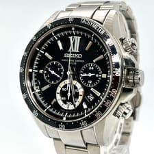 Seiko 8B82-0A J0 Solar Working Men's Watch Luxury Rare Dress Watch Authentic