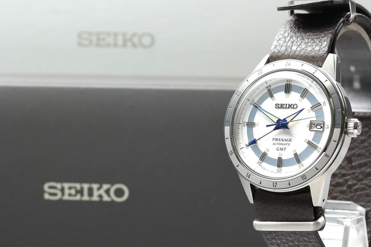 [MINT] SEIKO PRESAGE SARY233 4R34-00E0 AT GMT 110Th Anniversary Limited Watch