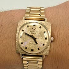 Vintage Wittnauer Men's Swiss Wrist Watch CAL 11KAS 17Jewels Automatic