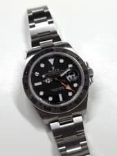 Rolex Explorer II Black 216570 42mm Watch & Box Orange GMT NOS!!! Box & Papers!!