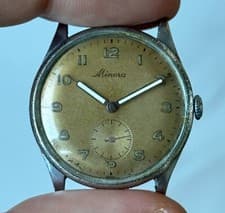 STOWA Minerva Manual Watch 1950s – German Military Style Vintage