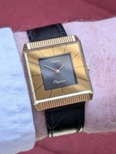 Rado Elegance 396.3025.2 Manual Wind Gold Men's Watch Vintage 1980s