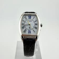 Seiko Lukia Lady Diamond Radio Solar SSVW181 1B32-0AR0 MOP Dial Women's Used