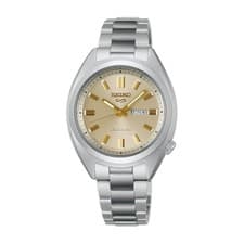SEIKO 5 Sports SRRA011 SNXS Automatic Ladies Watch Champagne Gold Dial 32mm JP