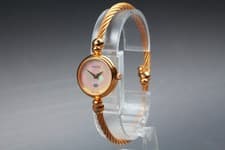 [Near MINT] Vintage GUCCI 2700L Quartz Shell Dial Women Bangle Watch From JAPAN