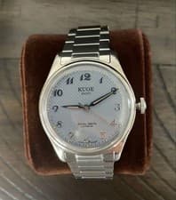 KUOE Kyoto Royal Smith 90-006 Blue Dial Automatic 35mm With Box Japan Used