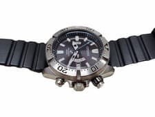 Citizen Promaster Radio Watch 200m Water Resistant Rubber Band Japan