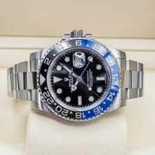 Rolex GMT-Master II 116710BLNR Batman 40mm Steel Black Dial Box Papers 2018