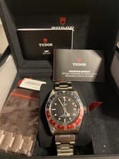 TUDOR Heritage Black Bay GMT 41mm Steel Automatic Watch Bracelet 79830RB