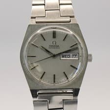 1972 Omega Automatic Watch 166.0120 Day/Date Cal. 1020 35mm 17 Jewels ALL S.S.