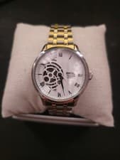 Seiko Men's Presage Japanese Garden Sary251 Mechanical Skeleton Dial Watch